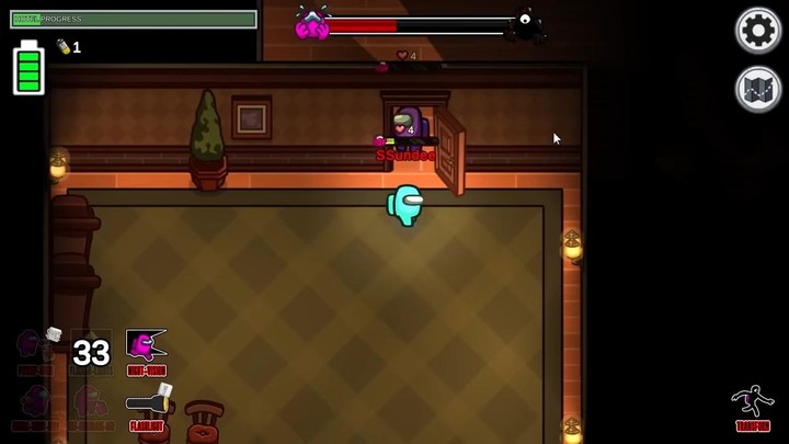 100 Doors in Among Us Mod screenshot image 1_Androidswiki.net