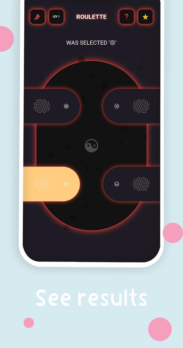 Shock - finger roulette game screenshot image 1_Androidswiki.net
