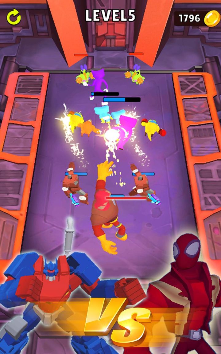 merge superhero vs transform screenshot image 10_Androidswiki.net