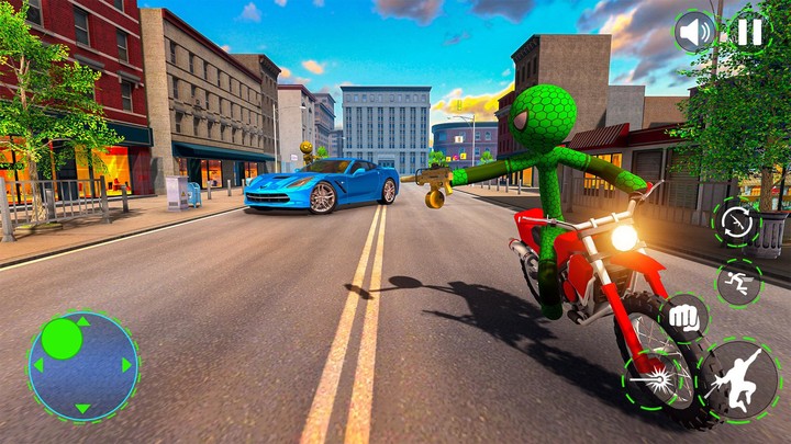 Spider Gangster Rope Hero Game screenshot image 3_Androidswiki.net