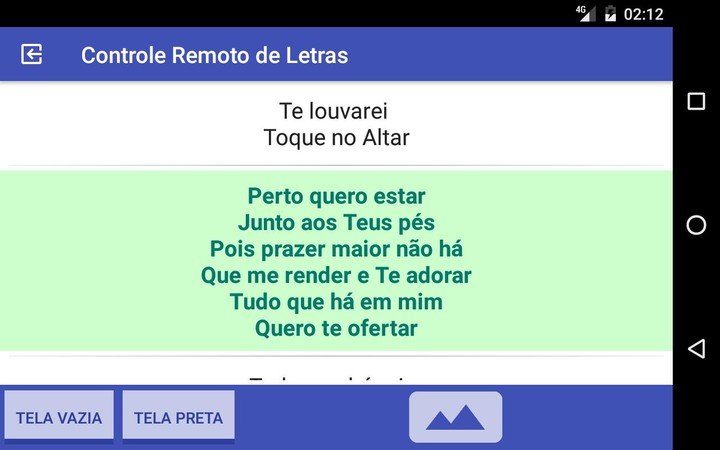Holyrics screenshot image 22_Androidswiki.net