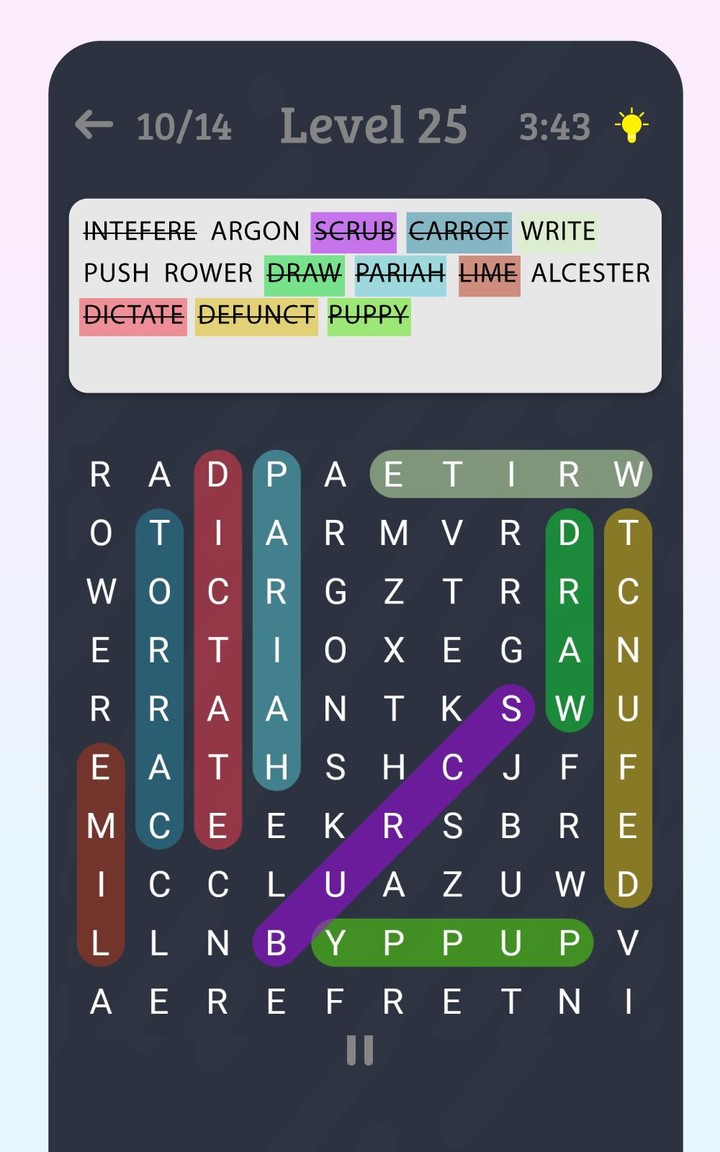 Word Search Classic Word Game screenshot image 4_Androidswiki.net
