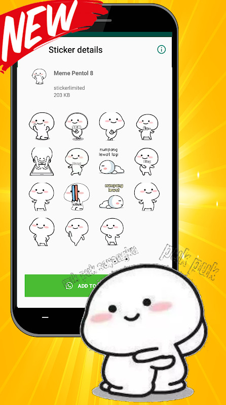 Pentol Stiker Gif WAStickerApp screenshot image 17_Androidswiki.net
