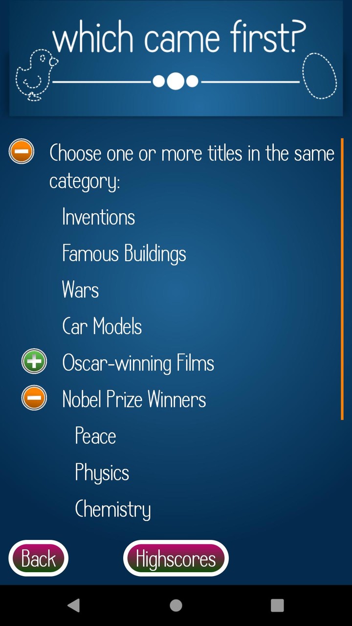 Trivia - Which Came First? screenshot image 2_Androidswiki.net