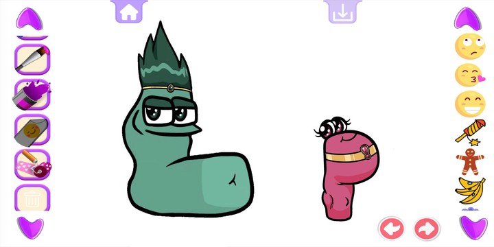 Alphabet Lore Coloring Game screenshot image 1_Androidswiki.net