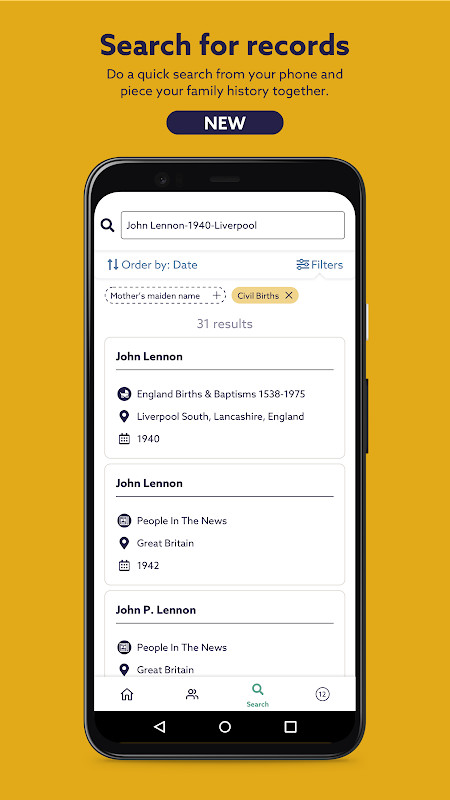 Findmypast screenshot image 4_Androidswiki.net