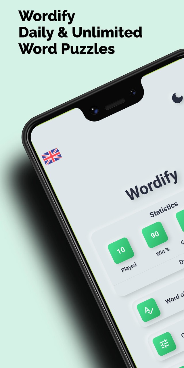 Wordify - Daily & Unlimited screenshot image 1_Popularmodapk.com