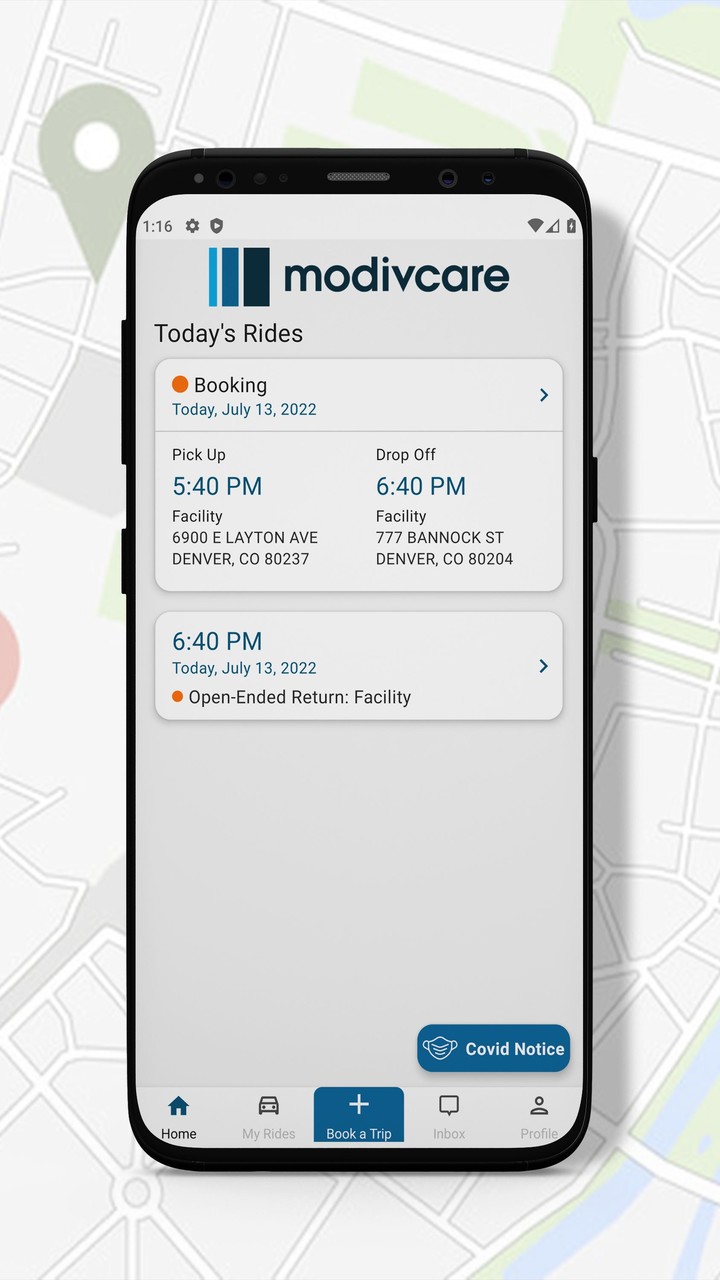 Modivcare screenshot image 1_Androidswiki.net