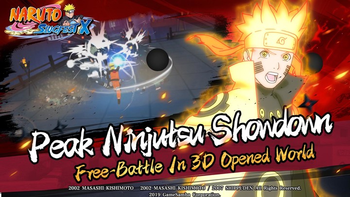 Naruto:SlugfestX screenshot image 2_Androidswiki.net