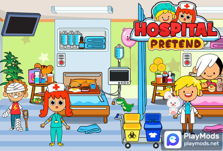 My Pretend Hospital Town Life<span>(unlock all content)</span> screenshot image 1_Androidswiki.net