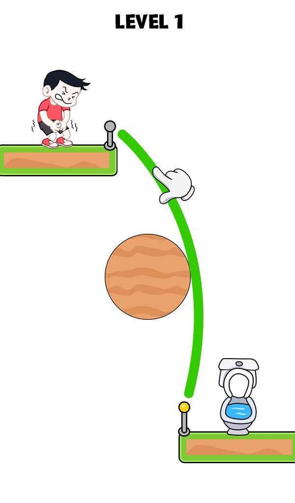 Toilet Rope Rescue: Pee Rush screenshot image 4_Androidswiki.net