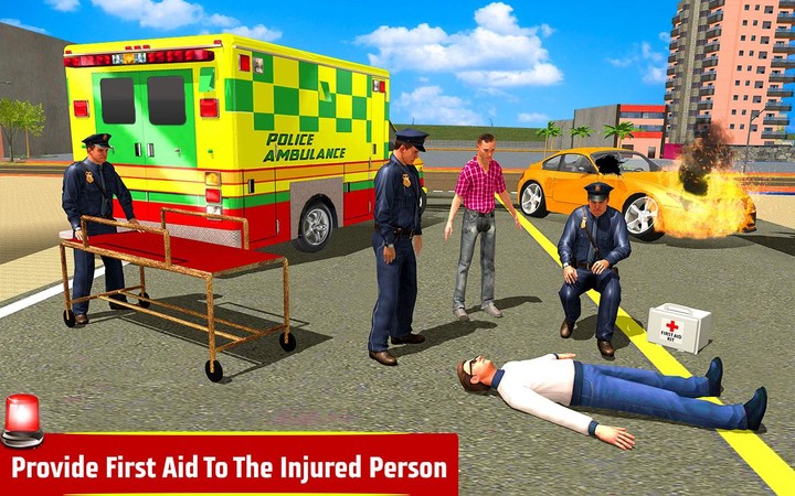 Police Ambulance Rescue Driver screenshot image 3_Androidswiki.net