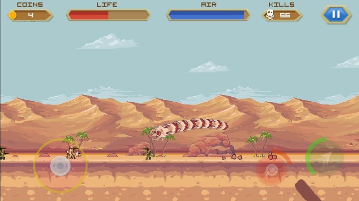 Deep Worm 2 - Worm attack screenshot image 5_Androidswiki.net