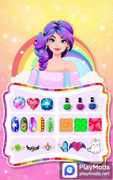 Nail Salon Game Girls Nail art<span>(No Ads)</span> screenshot image 4_Androidswiki.net