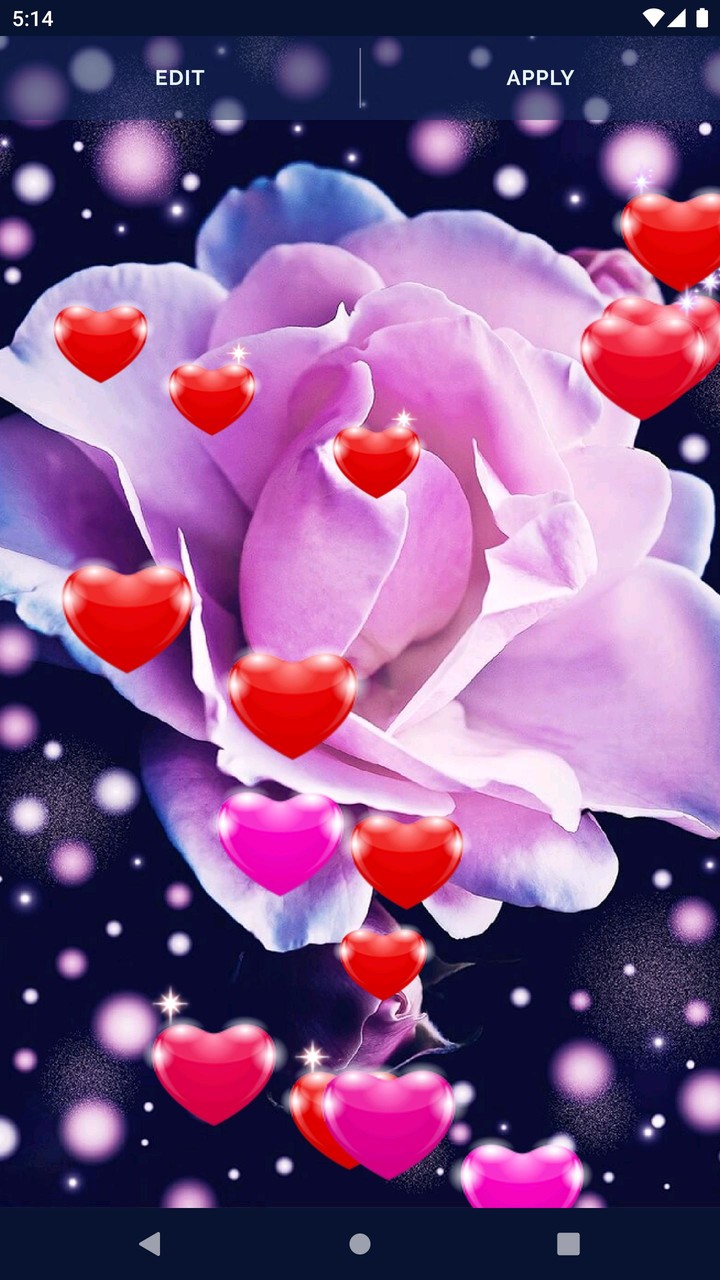 Sweet Love Live Wallpaper screenshot image 11_Popularmodapk.com