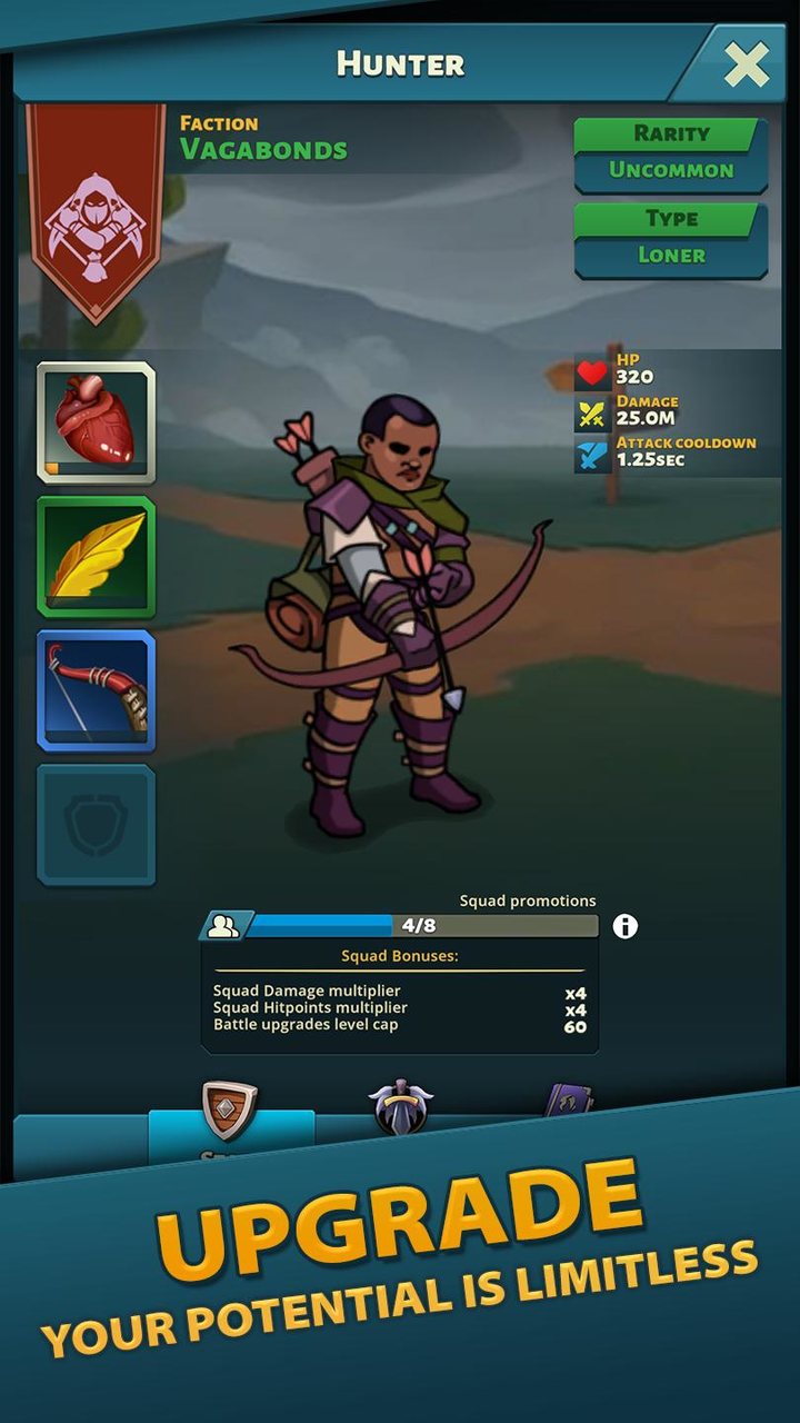 Idle Bounty Adventures screenshot image 4_Androidswiki.net