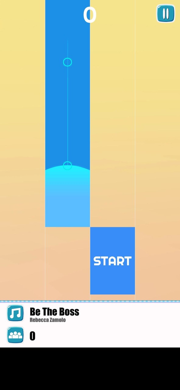 Rebecca Zamolo Music Game screenshot image 2_Androidswiki.net