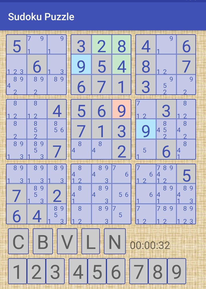 Sudoku Puzzle screenshot image 1_Androidswiki.net