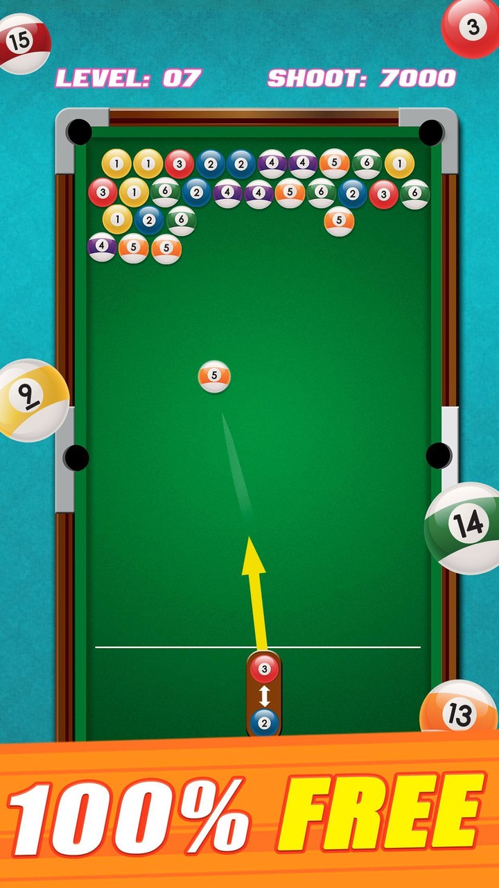 Pool Shooter : Billiard Ball screenshot image 2_Androidswiki.net