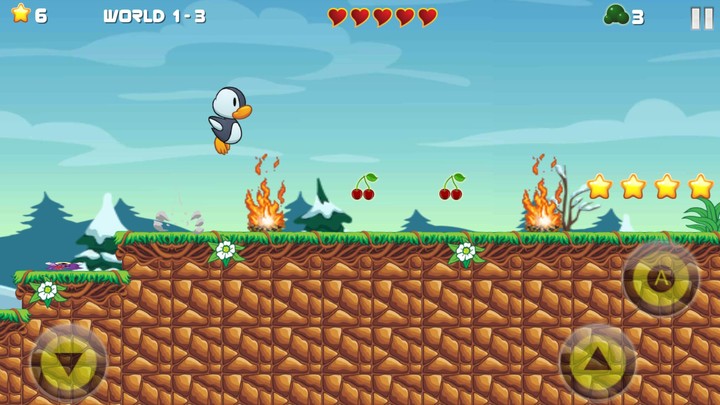 Penguin Adventure screenshot image 1_Androidswiki.net