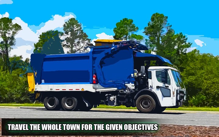 Trash Truck Game Garbage Truck screenshot image 7_Androidswiki.net