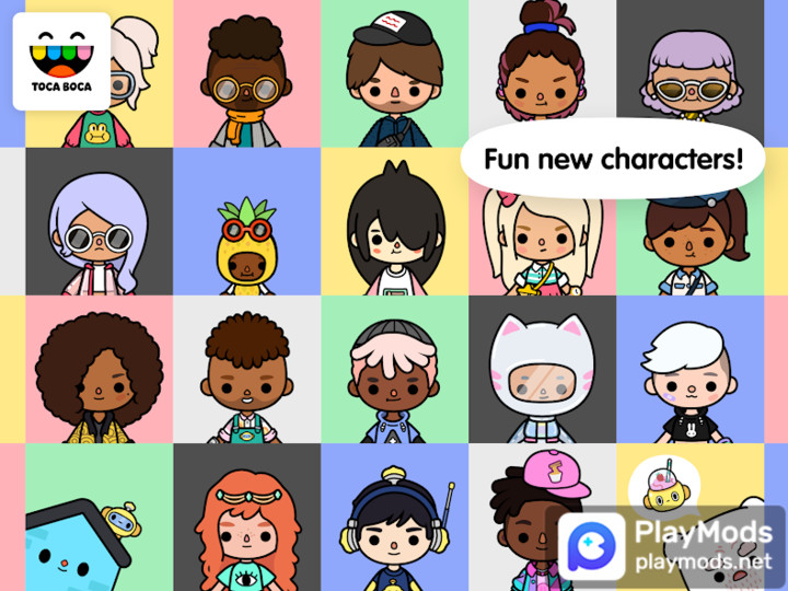 Toca Life: Neighborhood<span>(Full content)</span> screenshot image 4_Androidswiki.net