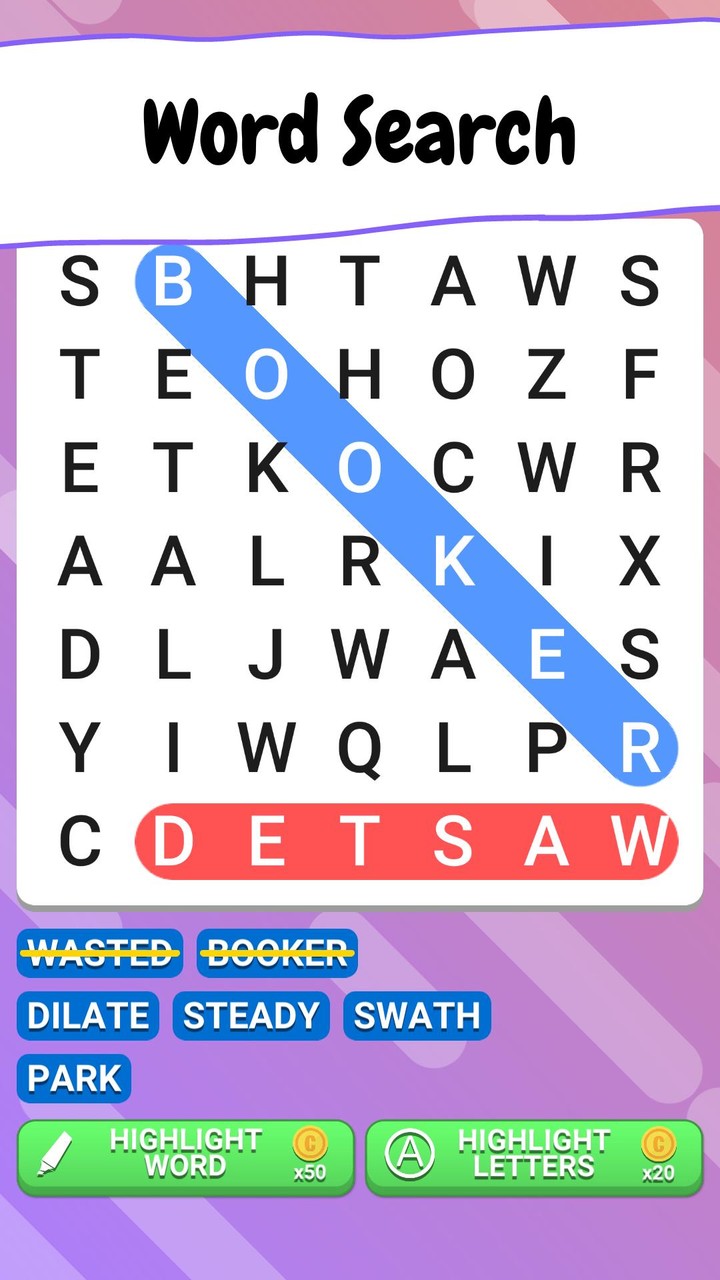 WOW 3 in 1: Word Search Games screenshot image 2_Popularmodapk.com