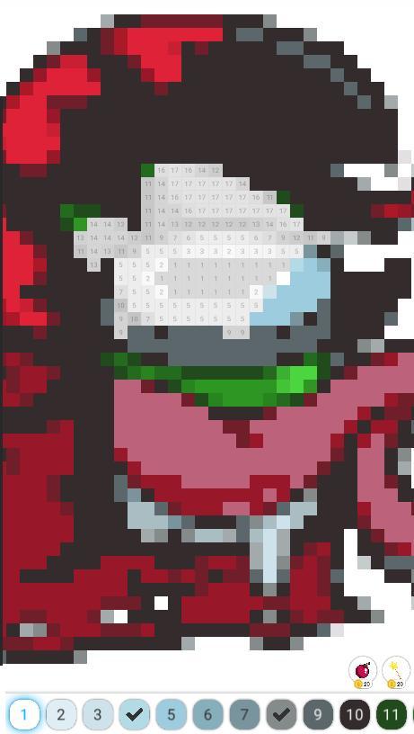 Impostor Pixel Art Coloring screenshot image 2_Androidswiki.net