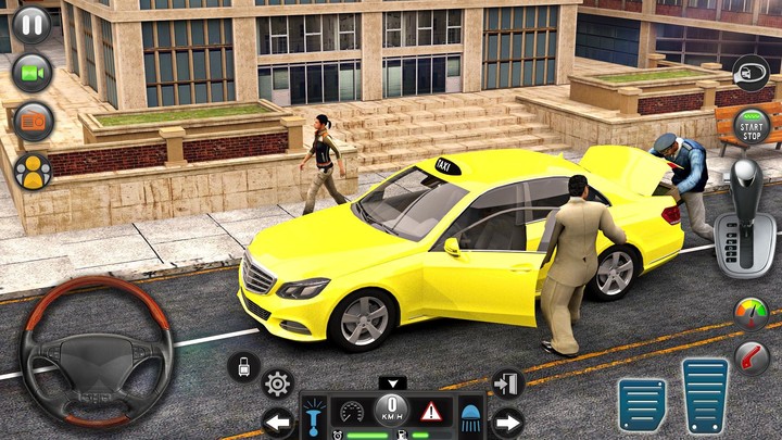 City Taxi Simulator Car Drive screenshot image 3_Androidswiki.net