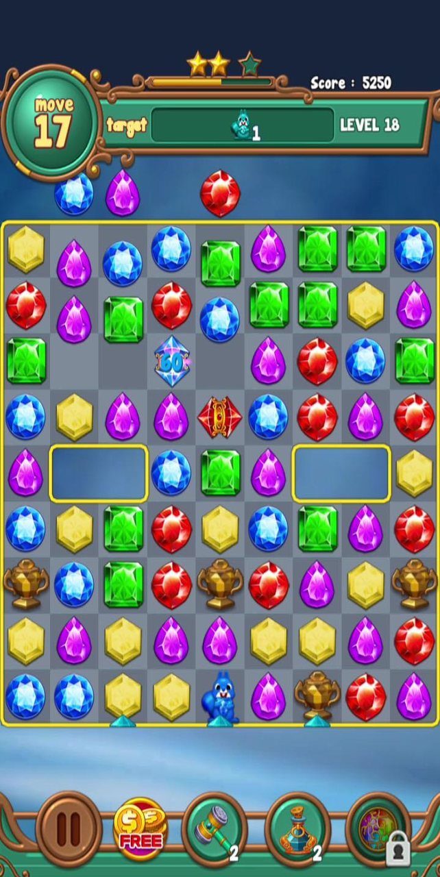 Puzzle Jewels screenshot image 2_Androidswiki.net