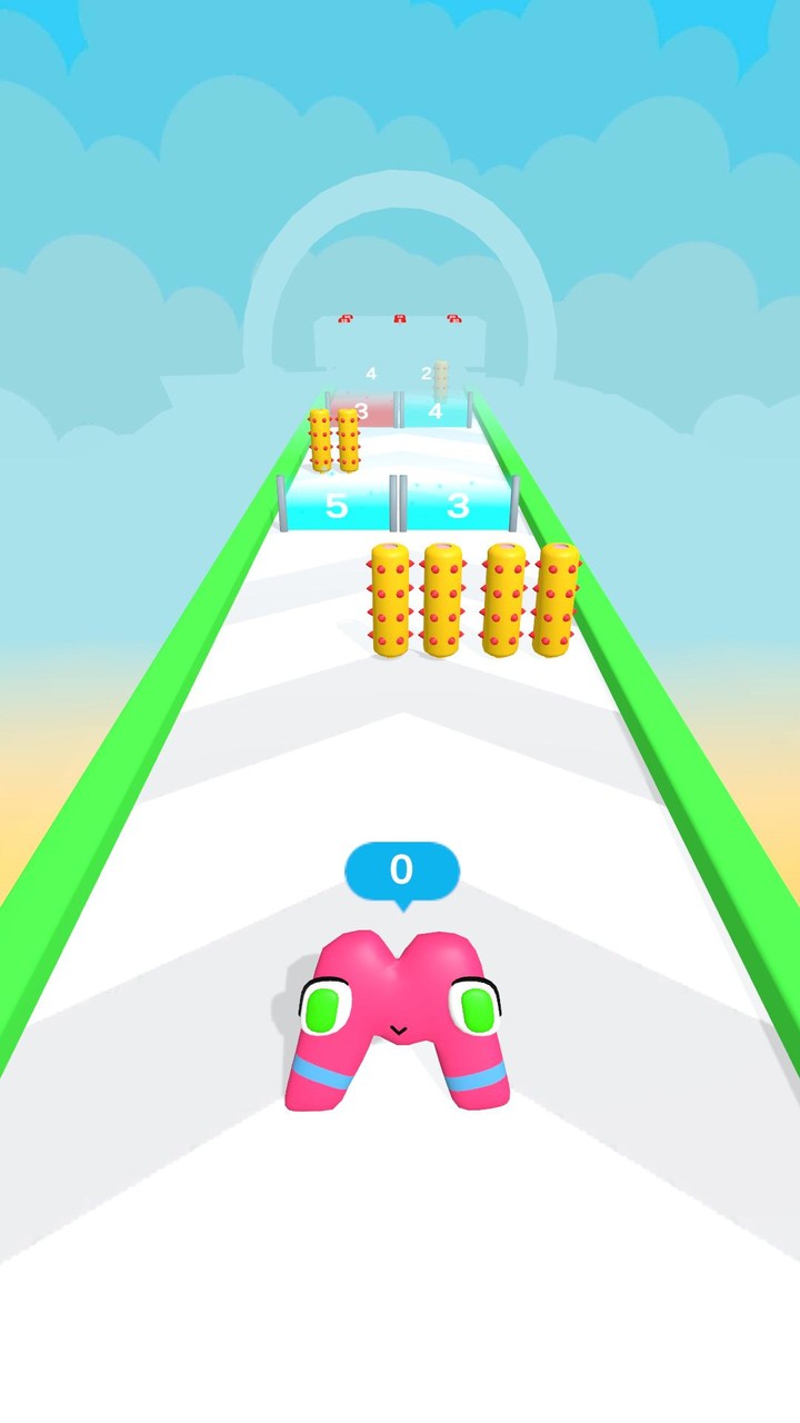 Merge alphabet run - Maze room screenshot image 2_Androidswiki.net