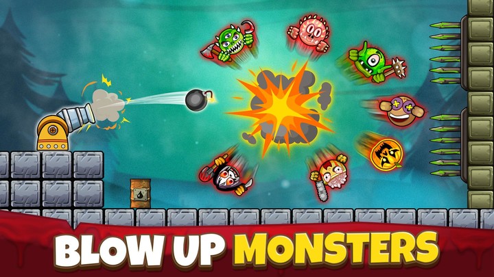 Crush the Monsters：Cannon Game screenshot image 1_Androidswiki.net