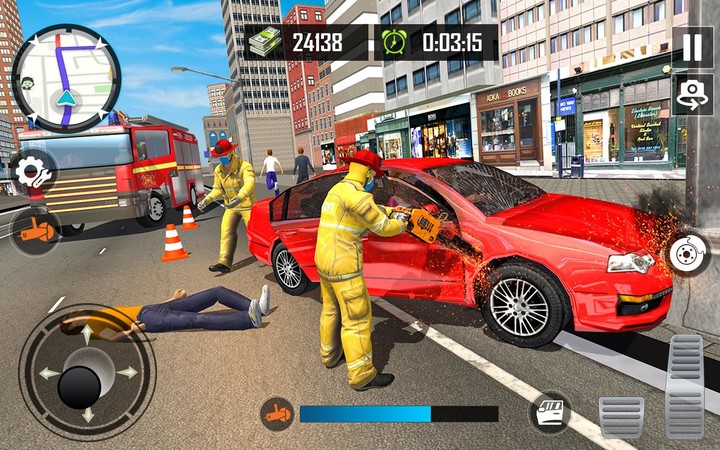 Firefighter Rescue Game Sim 3D screenshot image 10_Androidswiki.net