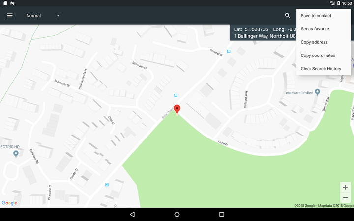 Map Coordinates screenshot image 19_Androidswiki.net