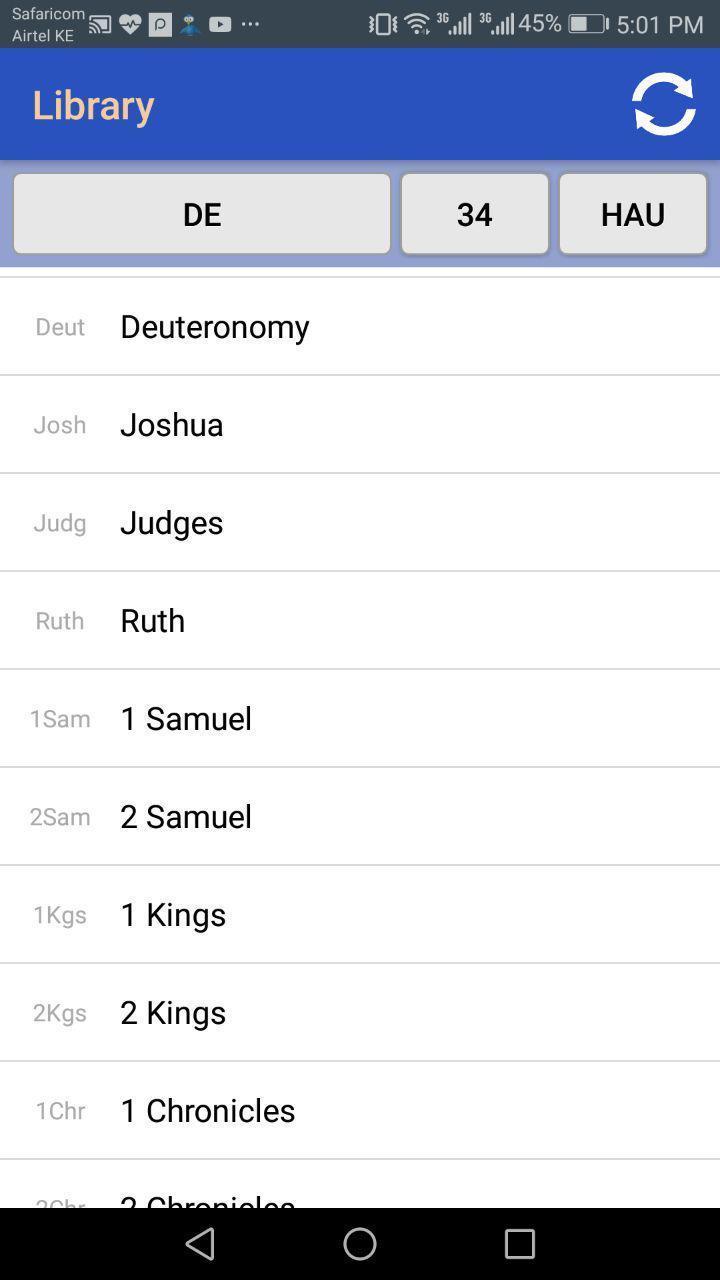 Bibiliya Yera - Kinyarwanda Bible screenshot image 5_Androidswiki.net