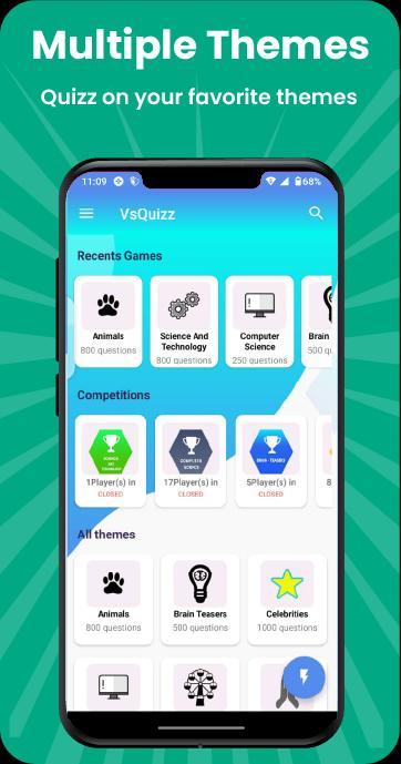 Vsquizz: Live quiz challenge screenshot image 5_Androidswiki.net