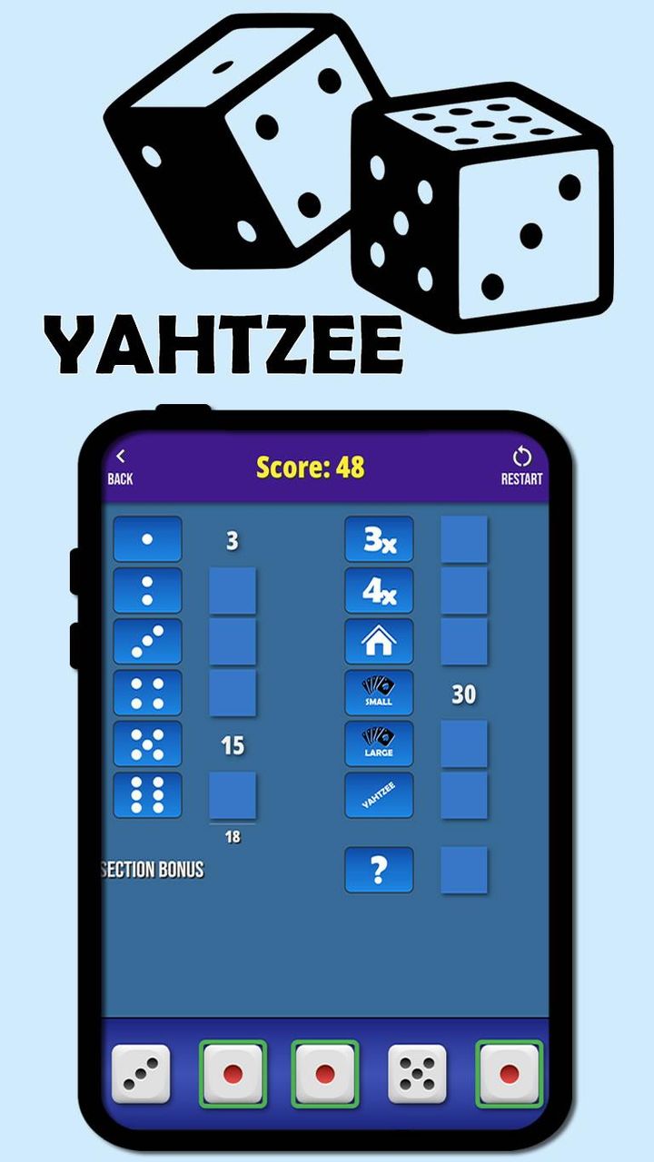 YAHTZEE Classic Dice Game screenshot image 4_Androidswiki.net