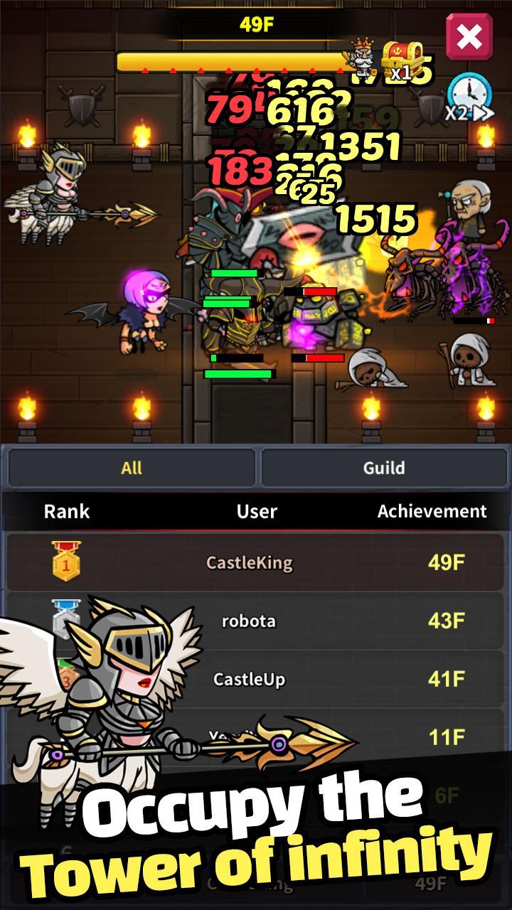 CASTLE TYCOON - IDLE Tower RPG screenshot image 3_Androidswiki.net