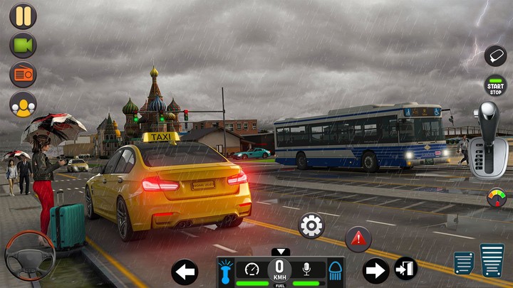 City Taxi Simulator Car Drive screenshot image 2_Androidswiki.net