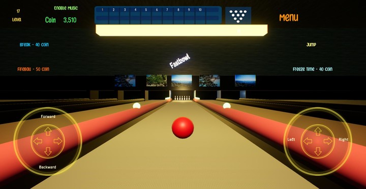Fastbowl Bowling screenshot image 2_Androidswiki.net