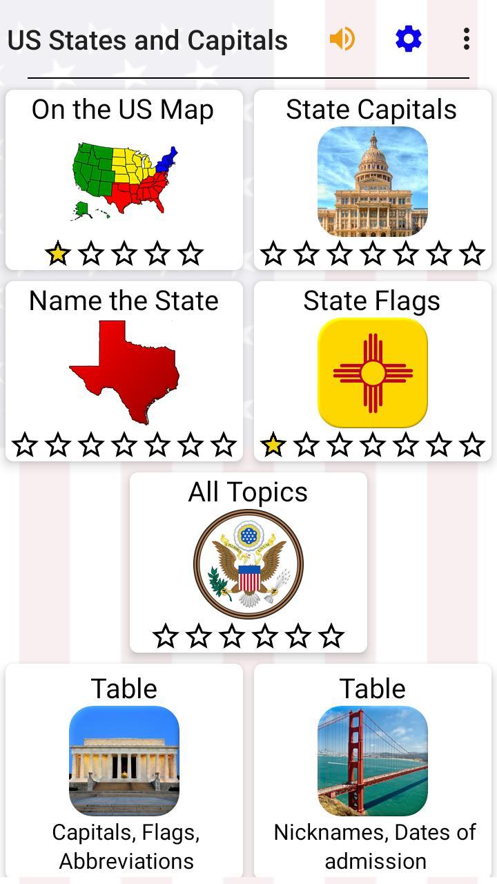 50 US States - American Quiz screenshot image 2_Androidswiki.net