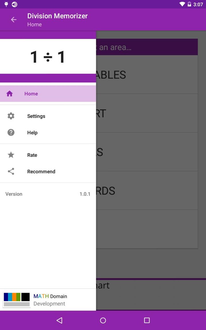 Division Memorizer screenshot image 2_Androidswiki.net