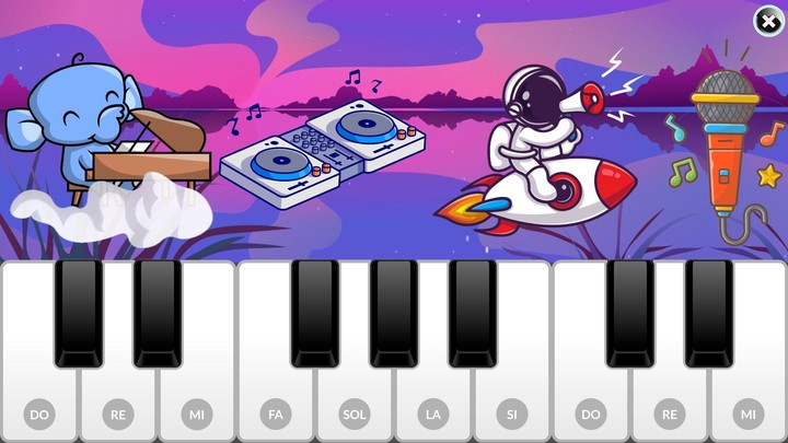 Diver Piano music for children screenshot image 1_Androidswiki.net