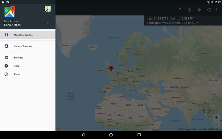 Map Coordinates screenshot image 21_Androidswiki.net
