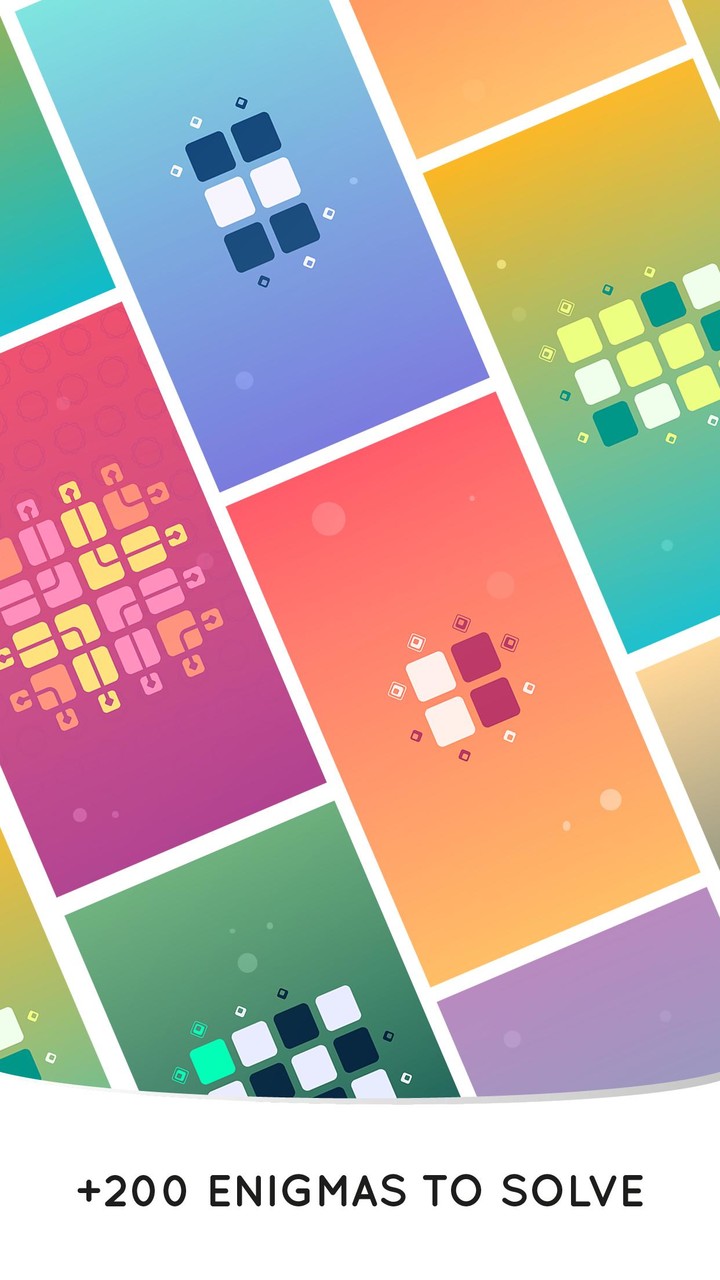 Zen Squares: Flat Rubik's Cube screenshot image 2_Androidswiki.net