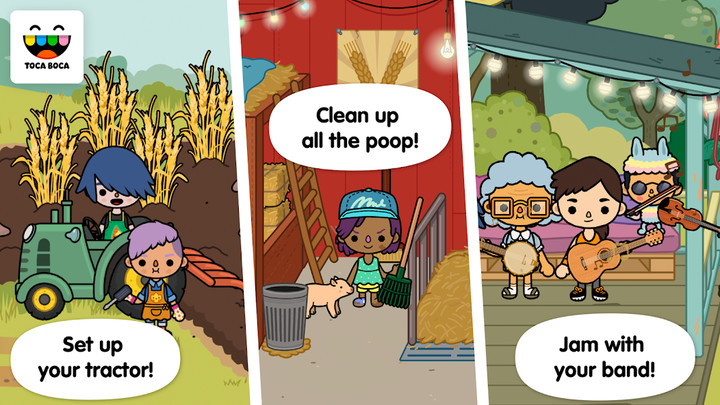 Toca Life: Farm<span>(Free download)</span> screenshot image 3_Androidswiki.net