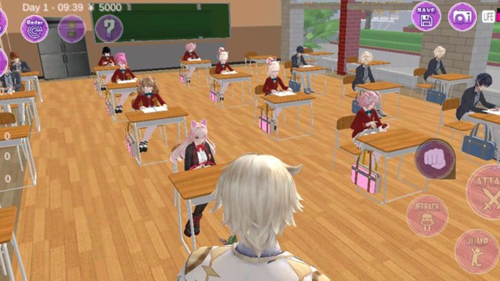 Anime High School Simulator 3D screenshot image 3_Androidswiki.net