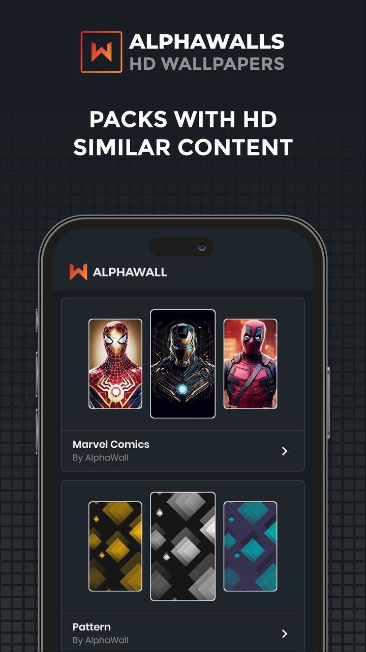 AlphaWalls: HD Wallpapers screenshot image 5_Androidswiki.net