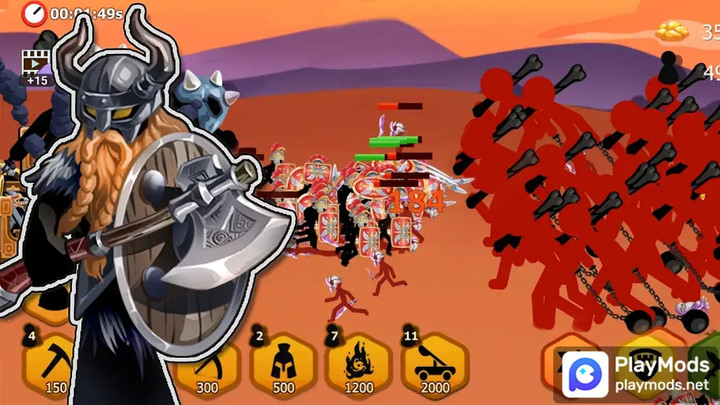 Stickman Battle 2: Empires War<span>(NO ADS)</span> screenshot image 2_Androidswiki.net