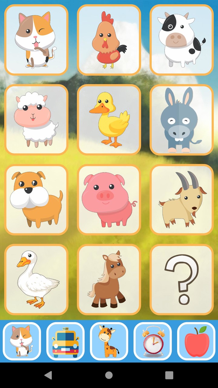 Farm animal sounds for baby screenshot image 1_Androidswiki.net